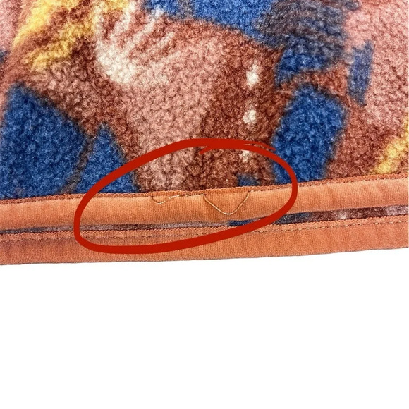 Patagonia Synchilla Snap-T Fleece Pullover Canyon Block Big Sisu Size M - Picture 10 of 10